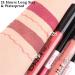 Red Lip Tint Set - BINGBRUSH 2 Colors Liquid Matte Lipstick and Lipliner | Waterproof, 24-Hour Velvet Finish | Nonstick Cup, Pigmented Lip Makeup Gift for Women - Labiales28&29 (0.35 Fl Oz) - Buy Online on GoSupps.com