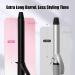 Buy Long Barrel Curling Iron 1 Inch - Extra Long Ceramic Curling Iron for Thin Hair with Argan Oil & Keratin - Adjustable Temp & Free Clips Included - Buy Online on GoSupps.com