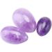 Buy MookaiTedecor Amethyst Yoni Eggs & Kegel Balls Set - Pelvic Floor Trainer with 3 Sizes | Ben Walls Massage Stones for Postpartum Recovery - Buy Online on GoSupps.com