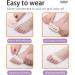 SooGree Ball of Foot Cushions (7 Pairs) - Soft Gel Metatarsal Pads for Pain Relief | Invisible Socks for Women and Men - Reusable Forefoot Cushions - Buy Online on GoSupps.com