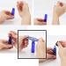 Roll on Glass Bottles for Essential Oil Pack of 6 Blue Roll On Oil Bottle Empty 10 ml Rollon Bottles for Oils with Stainless Steel Roller Ball Essential Oils Roll On for Essential Oils Lotions  - Buy Online on GoSupps.com
