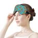 Funny Pizza Pattern Sleep Mask - Adjustable Elastic Strap for Women Men - Blackout Eye Cover for Yoga, Travel, Nap - Buy Online on GoSupps.com