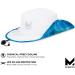 MISSION Cooling Bucket Hat | UPF 50, 3 Wide Brim, Light Gray | Cools When Wet | One Size - Buy Online on GoSupps.com