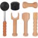 Wood Hammer Massage Tool for Pain Relief | Acupuncture & Percussion Stick for Full Body Muscle Therapy - Buy Online on GoSupps.com