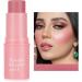  LOPHE Cream blush stick creamy texture moisturizing for the face with natural milk matte monochromatic red for eyes light - Buy Online on GoSupps.com