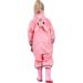 De feuilles Kids Button Rain Suit | Waterproof Hooded Raincoat Jumpsuit | 2-3 Years | Pink - Buy Online on GoSupps.com