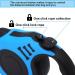 Retractable Dog Lead 5 m Retractable Dog Leash with Non-Slip Handle for Small Medium and Large Dogs Blue Blue 5M - Buy Online on GoSupps.com