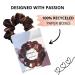Buy Bellody Quetzal Green Scrunchies - Velvet Soft Hair Tie - Strong Hold - Exclusive Colors - Perfect for All Hair Types - Buy Online on GoSupps.com