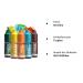Food Color Set Dino - 5x10ml Highly Concentrated Sugar-Free Dye for Cakes Drinks Slime & More | Tortendendeko Baking Accessories - Buy Online on GoSupps.com