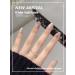Handmade wear nail Xiaohongshu pop lime cat's eye Maillard nail patch finished nail - Buy Online on GoSupps.com