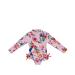 Moon Snow Baby Swimming Costume Baby Swimsuit One Piece Swimming Wear Baby UV Sunsuit Girls Rashguard 2-3 Years Hummingbirds/Pink