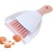 MONEY MONEY Dustpan and Brush Set - Cleaning Brush Dustpan Combo Set | Desktop Handheld Cleaning Small Dustpan for Kitchen Home Study Room Bathroom - Buy Online on GoSupps.com