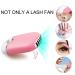 105 Pcs USB Mini Portable Fans - Rechargeable Handheld Air Conditioning & Facial Cleaning Kit - Pink - Buy Online on GoSupps.com