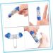 NOLITOY Thumb Splints for Fractured Thumbs - Durable Fingerboard Bandages with Metal Bracket for Sports - 8x2.4x0.4cm Blue - Buy Online on GoSupps.com