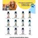 BestLife4Pets Oral Health for Cats - Dental Care Supplement for Stomatitis, Gingivitis & Gum Disease - Anti-inflammatory Pain Relief - 450ct Easy-to-Use Pills - Cat Supplies - Buy Online on GoSupps.com