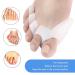 Angel Wings Silicone Toe Separators - 2 Pairs for Toe Straightening, Hammer Toe Relief, Bunion Pain - Men and Women - Buy Online on GoSupps.com