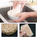 Voarge 10-Piece Natural Luffa Sponge Set - Eco-Friendly Soap Holder for Shower Bathroom & Kitchen (8x13cm Beige) - Buy Online on GoSupps.com