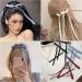 JSGHGDF Ribbon Hair Clip Long Ribbon Hairpins Sweet Hairclips Hair Barrettes for Women Side Styling Red pair - Buy Online on GoSupps.com