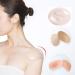 3 Pairs/Set Soft Reusable Shoulder Push-Up Pads Breathable Silicone Adhesive Shoulder Pad for Women Girls Anti-Slip Enhancer Shoulder Pads for Shoulder Slip Height Enhancer(Transparent & Skin) Transparent/Skin/Sponge Paragraph Skin
