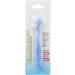 Denture Brush Double Sided Plaque Remover - Safe Daily Cleaning (Blue) - Buy Online on GoSupps.com