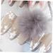 3D Nail Pompoms 10pcs Detachable Fluffy Nail Pom Balls Colorful Magnetic Plush Charm for Nail Art Decoration Style 2 - Buy Online on GoSupps.com