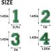 TACVEL 40-Piece Green Iron-On Numbers Patches - DIY Applique for Clothes, Dress, Hat, Socks, Jeans - Number 0-9 Pack for Creative Accessories - Buy Online on GoSupps.com