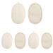 Nature Luffa sponge peeling luffa pads luffash sponge back natural luffa sponge of course for bathing spa and showers for men and women (6 pieces)