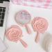 FOMIYES Portable Flower Shaped Hand Mirror 2pcs - Compact Decorative Mirrors for Makeup on the Go - Buy Online on GoSupps.com