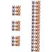 Alipis 320 Pcs Bunny Ears Candy Bag Pumpkin Treat Bags Halloween Candy Bags Sugar Bag Checkered Eva