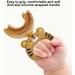 U-Shaped Children's Toothbrush - Cartoon Tiger Design | Soft Silicone Brush for Whole Mouth Cleaning | Extra Soft Training Manual Toothbrush - Buy Online on GoSupps.com