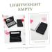 2pcs Empty 24 Color Eye Shadow Tray - Cosmetic Organizer & DIY Pallet Case for Eyeshadow & Lipstick - Buy Online on GoSupps.com