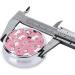 French Bulldog & Flower Round Pill Box 3 Compartment Mini Portable Travel Medicine Organizer - Buy Online on GoSupps.com