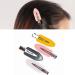 Xfantong 8 Pieces No Bend Hair Clips Makeup No Crease Hair Clips Pin Curl Clips for Hairstyle Bangs Waves Styling or Makeup Application (Black) - Buy Online on GoSupps.com