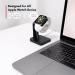 Macally Apple Watch Charger Stand for Series Ultra  9  8  7  6  5  4  3  2  1  SE (44mm  42mm  40mm  38mm) - Sleek iWatch Apple Watch Stand Dock - The Perfect Apple Watch Charging Station - Black - Buy Online on GoSupps.com