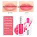 MXYWO Plumping Lip Oil - Hydrating Lip Glow Oil - Moisturizing Lip Gloss - Tinted Lip Balm - Natural Lip Plumper - 6ML (001 Pink) - Buy Online on GoSupps.com