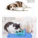 Taglory Waterproof Non-Slip Silicone Feeding Mat for Dogs & Cats - 47x30cm Blue | Durable Bowl Pad & Food Underlay - Buy Online on GoSupps.com