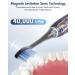 Sonic Electric Toothbrush for Adults - 40000VPM 6 Modes 3 Intensity Travel Case 60 Days Battery Life Rechargeable Wireless Charging - Buy Online on GoSupps.com