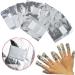 FRCOLOR Nail Remover Pads nails gel nail gel nail remover foil nail wraps nail wraps pad gel remover pad aluminum foil manicure Gel Polishes medium As Shown - Buy Online on GoSupps.com