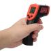 Garosa Industrial Non Contact Digital Temperature Gun -50 to 600 with LCD Display for Cooking HVAC Engineering -58 to 1112 F (Red) - Buy Online on GoSupps.com