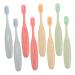 Beaupretty 8 pieces of soft toothbrushes for adults creative toothbrush soft bristle toothbrush extra soft bristle toothbrush for adults toddlers silicone