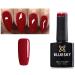 Bluesky Nail Gel Polish DARK RED READY TO PARTY RED UV LED Soak Off