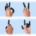 200 PCS Disposable Latex Finger Cots - Protective Fingertips Gloves | Anti Static Rubber Fingertip Finger Cots | Industrial Black - Buy Online on GoSupps.com
