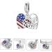 COHEALI 1pc Love Flag Pendant Flags American Flag Fashion Jewelry Bracelet Decor Wrist S925 United States - Buy Online on GoSupps.com