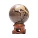 Natural Crystal Rough Ornament 1pc Reiki Septarian Sphere Decorative Polished Crystal Stone Balls for Fengshui Decoration Gift Decoration 1pc 60-70mm