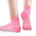 AVIDDA Plantar Fasciitis Support Socks 1 Pair Ankle Support Compression Foot Sleeves for Sprained Ankle Running Sports Protection and Pain Relief S Z Light Pink Pair