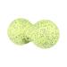 Solust 1stk trigger point ball muscle roller ball triggering ball roller peanut yoga roll back massage ball yoga massage ball acupressure ball shoulder and neck relaxation ball