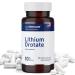 Lithium Orotate Supplement 10mg 60 Vegetarian Capsules. Supports Memory and Emotional Wellness. Magnesium Stearate Free Supplements. (1)