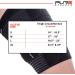 Pure Athlete Thigh Compression Sleeve with Adjustable Straps - Black X-Large - Buy Online on GoSupps.com