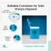 Safefine Portable Travel Sharps Container - Safe Disposal Container for Pen Needles Lancets Test Strips - 2 Pack - Buy Online on GoSupps.com