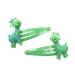 Green Giraffe Hair Clips | Stylish Hair Accessories for Slumber Hairstyles - Shop Internationally - Buy Online on GoSupps.com